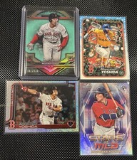 2024 Topps Triple Thread Masataka Yoshida Aqua /149 RC 4 Card Lot Boston Red Sox