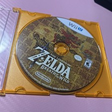 The Legend of Zelda: Breath of the Wild (Wii U) Disc Only Tested