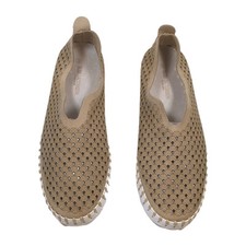 Ilse Jacobsen Womens Tulip Latte Slip On Size 38 Light Use Great For Summer