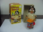 Vintage / Antique MARX TOYS Japan Mechanical Nutty Mad Indian Wind-Up Toy & Box
