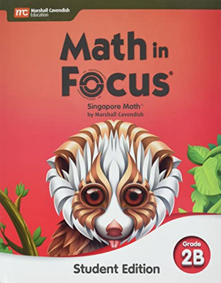Math in Focus Student Edition Volume B Grade 2 - Paperback NEW Harcourt, Hough 0