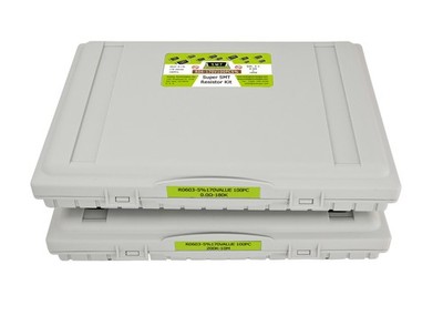 SMD Resistor Organizer 128 Unit Box-0603 5% 170 Values 50pcs/Value Resistor Kit