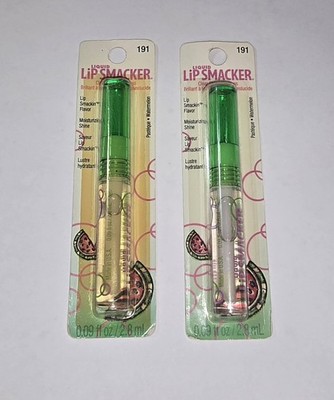 2x Liquid Lip Smacker WATERMELON 191 Clear Shine Lip Gloss - 0.09 oz NOS