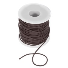 1.5mm 54 Yards Elastic String Cord Elastic Thread Beading String Cord Brown