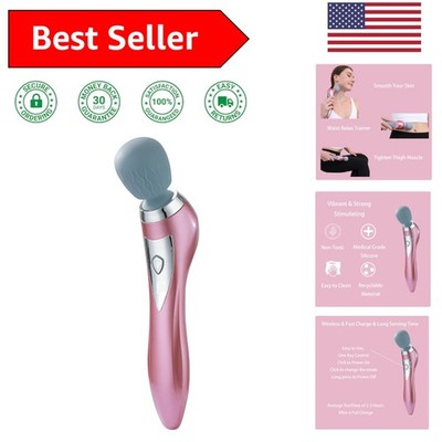 5 Mode Vibrating Massager - Cordless and Ergonomic for Travel & Home Use