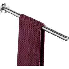 Handtuchhalter Edelstahl 40 cm Wandmontage Bad Handtuchstange gebürstet