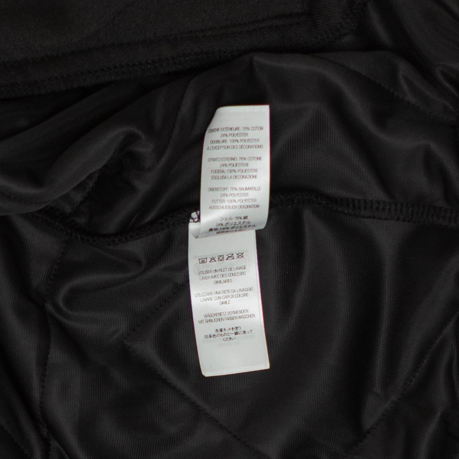 Patchwork Velour Zip Up Jacket Black - image 8