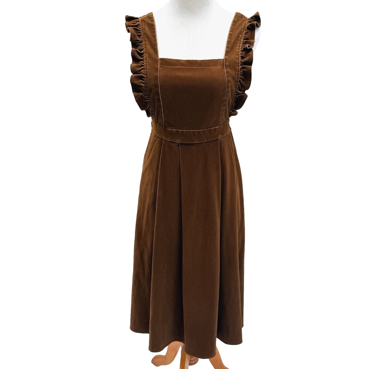 Brown Womens Corduroy Jumper Amazon Brown Corduroy Overall Dress Plus Size Corduroy Jumper Dress Women's Corduroy
