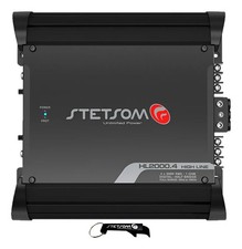 Stetsom Amplifier HL 2000.4 1 Ohm Car Audio 2000 W 4 Channels