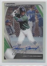 2021 Panini Prizm Draft Picks Silver Prizm Auto Dayton Dooney #PDP169 Auto 1c7