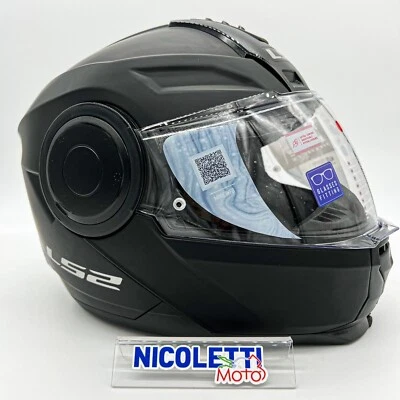 CASCO MODULARE LS2 SCOPE FF902 SOLID MATT BLACK CON PINLOCK