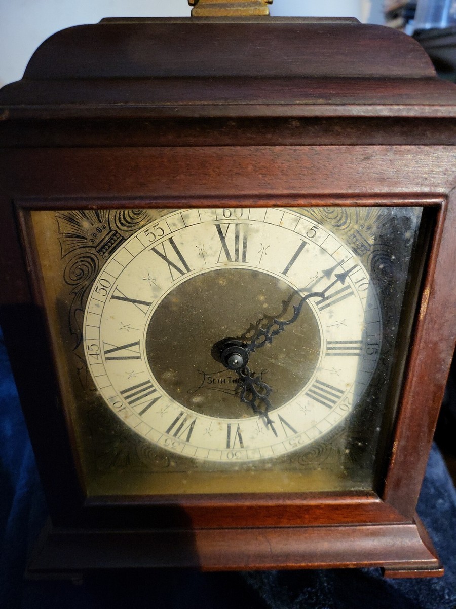 アメリカ製 ビンテージ SETH THOMAS 八角掛時計 当時物【ジャンク