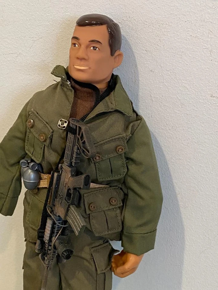 Action Figure 1:6 GI Joe 1993 Military Soldier C-022B Army Uniform, Gear Weapons - Image 3 of 4