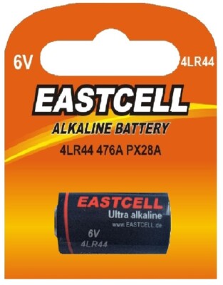 40x 4LR44 6V(8 Blister a5 Batterien)PX28,4G13,476A,L1325quecksilberfrei EASTCELL