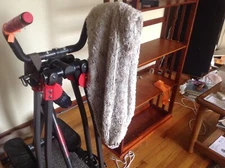 WEST LOOP Womens Light Gray Faux Fur Scarf Winter Cold Weather