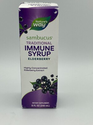 Nature s Way Sambucus Elderberry Traditional Immune Syrup 8 fl. oz.