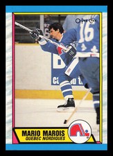 Mario Marois #260 1989-90 O-Pee-Chee Quebec Nordiques