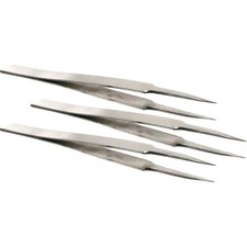 3 GG Tweezers Antimagnetic Jeweler Beading Jewelry Watch Soldering Repair Tools