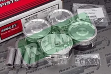 Manley Platinum Series Pistons Fits EJ25 WRX 8.5:1 STi 8.1:1 100mm 612005C-4