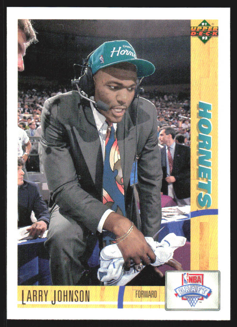 1991 Upper Deck Larry Johnson #2    RC  1AA