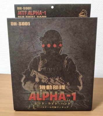 SCP Foundation Series MTF Alpha-1 Red Right Hand 1/12 Action Figure Dragon Horse