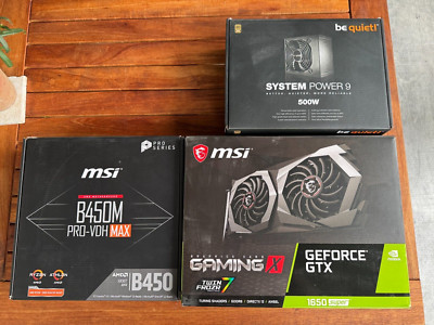 gaming pc gebraucht MSI GeForce GTX 1650 Super Gaming x/ 16gb DDR4