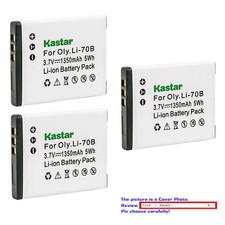 Kastar Replacement Battery Pack for Olympus Li-70B Olympus VG-130 VG-140 Camera