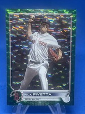 2022 Update Base Green Foilboard #US32 Nick Pivetta /499 - Boston Red Sox