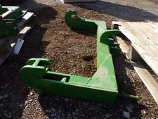 Category 2 Green Quick Hitch with Pins, Tag #4625