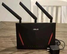 ASUS AC2900 Dual Band Gigabit WiFi Gaming Router - Black (RT-AC86U)