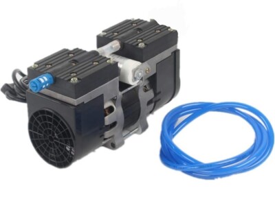 Einstufige Vakuumpumpe ölfreier Luftkompressor 220V 24l 