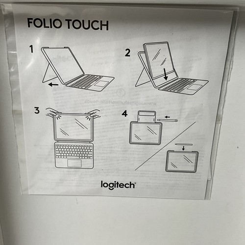 Logitech Folio Touch Keyboard Case for iPad Pro 11" 1st 2nd 3rd Gen - Picture 8 of 11