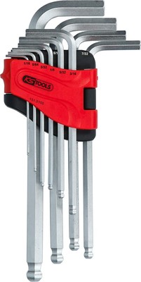 151.5100 Ball ended hexagon key wrench set long 10 pcs.
