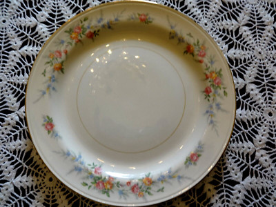 Vintage 1943-1945 Homer Laughlin Eggshell Nautilus 9 1/8'' Dinnerplatte