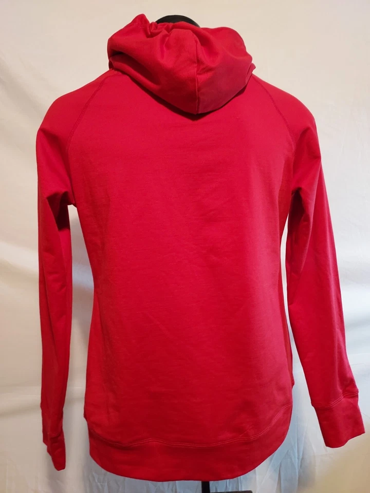 Pullover polar mediano rojo antiguo para mujer nuevo con etiquetas Foto 3 de 4
