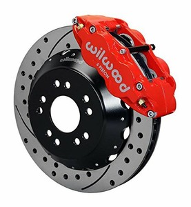 140-2112-Dr-Fdl-P-S-Rear-Kit-Drilled-Red