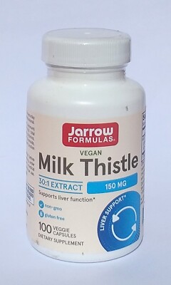 Jarrow Formulas Standardized Milk Thistle, 150 mg, 100 Veggie Caps