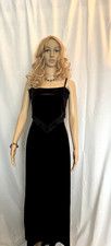 Beautiful Velvet Evening Gown with stretch size 8
