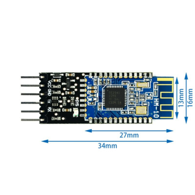 5pcs 4.0 HM-10 CC2540 CC2541 BLE Bluetooth Serial Wireless Module for Arduino