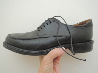 Mens Shoes Size 9 1/2 D Cable and Co Black Leather Oxford  display picture 3