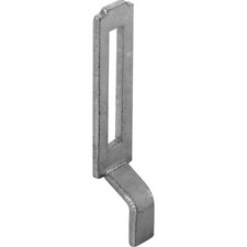 2-Pack Adjustable Sliding Screen Door Latch Strike Steel Replacement Hardware
