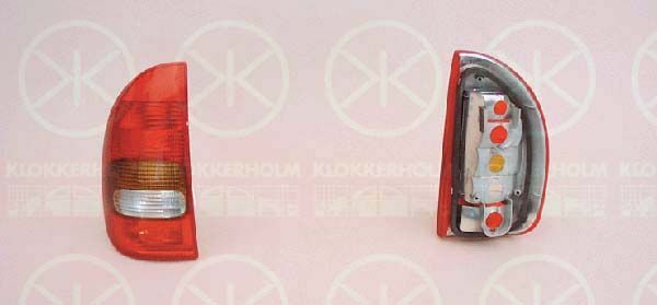NEU RüCkleuchte Links Ohne Sockel FüR Opel Corsa B (S93) 1993-2000-image
