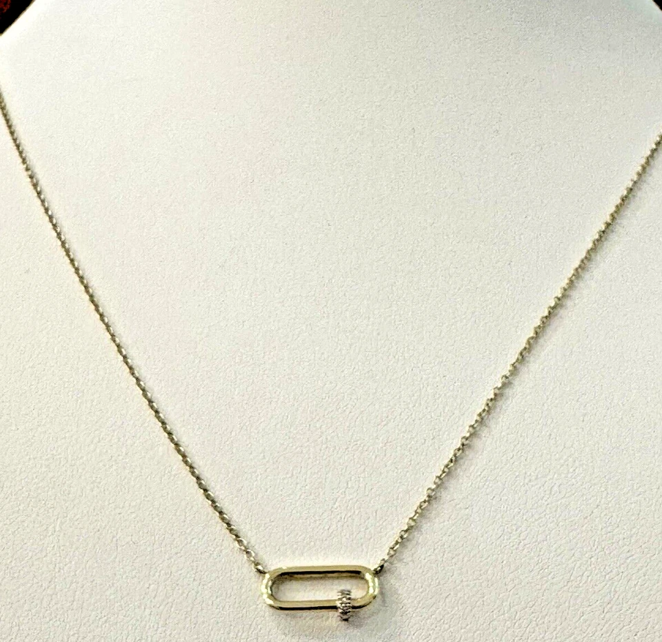 Meira T Dainty Lock Necklace Retail $750 New - Image 3 of 4