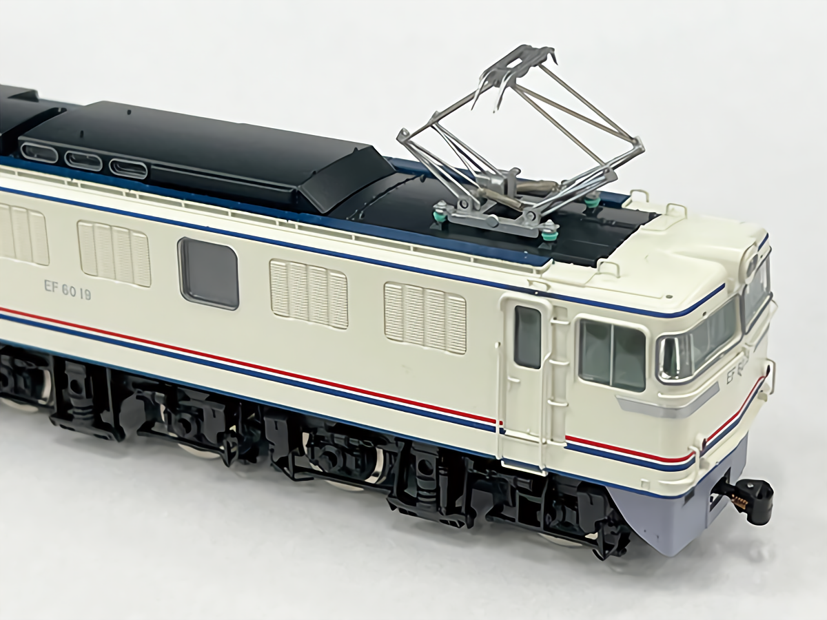 HO/J Scale Tramway JNR EF60 Electric Locomotive #19 Yasuragi Paint