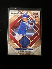 2020 Elite Extra Edition Prospect Materials Red Andres Gimenez Rookie /49