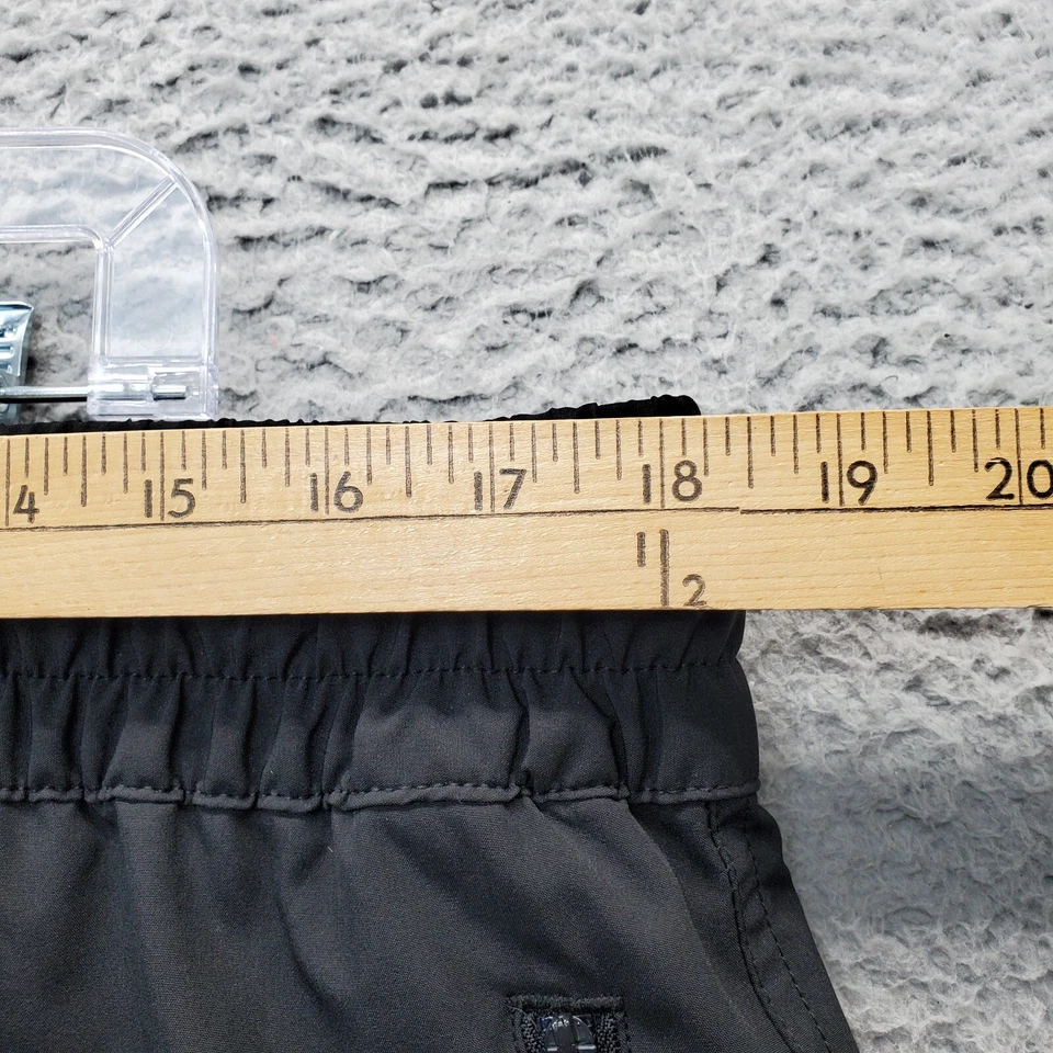 Pantalones cortos de natación Ocean Pacific para mujer XL negros plisados con cremallera bolsillo cintura elástica Foto 4 de 4