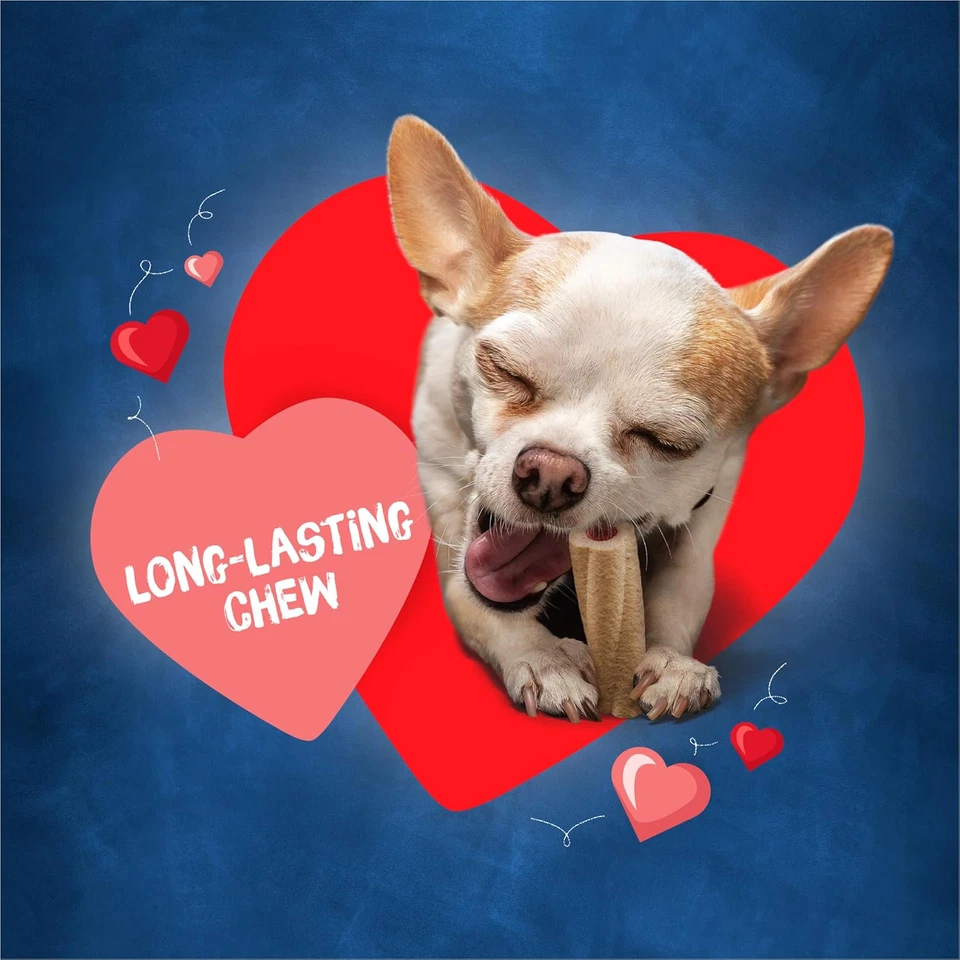 Purina Ocupada Hecha en EE. UU. Instalaciones Juguete Raza Huesos de Perro, Pequeñas Bolsas de 60 Ct. Foto 2 de 4