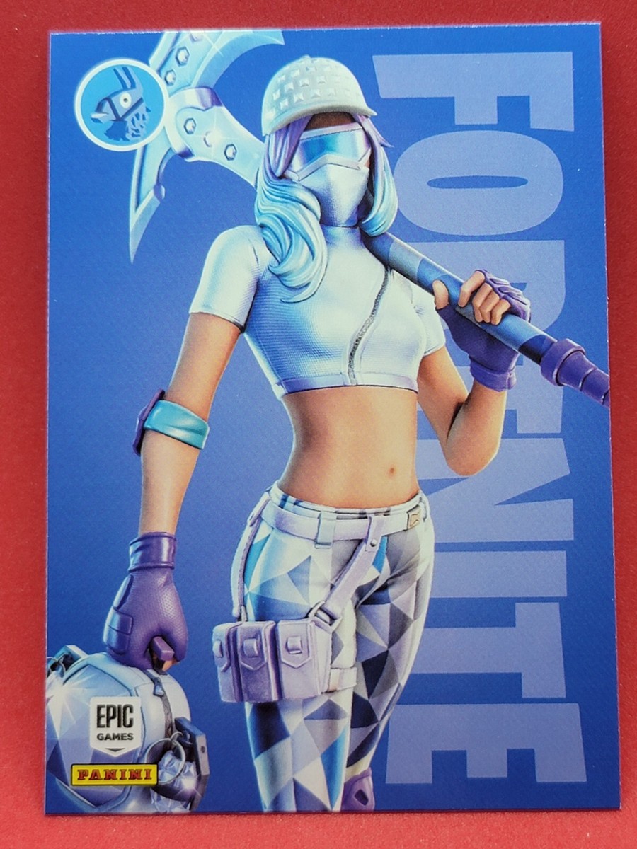 2021 Panini Fortnite Series DIAMOND DIVA Rare Outfit Base Card #38 x_O
