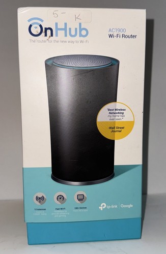 ONHUB TP-LINK GOOGLE TGR1900BLU GIGABIT WIRELESS WIFI ROUTER - Picture 1 of 4