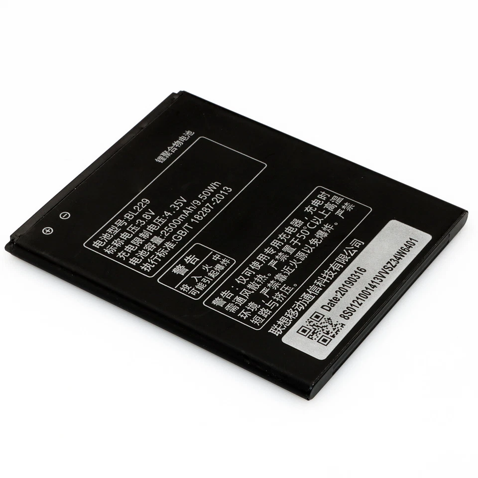 Batería de repuesto BL229 para Lenovo A8 A806 A808T Foto 4 de 4